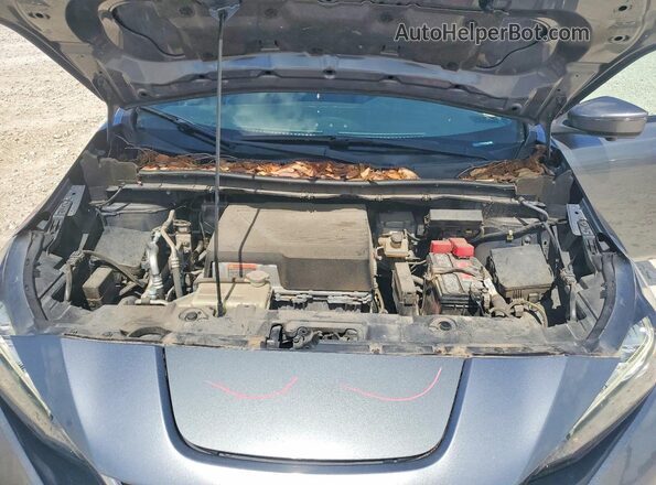 1N4AZ1CPXJC307738 2018 NISSAN LEAF Gray Vista interior trasera