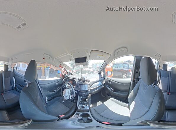 1N4AZ1CV3MC551802 2021 NISSAN LEAF Maroon VIN კოდის სტიკერის ხედი