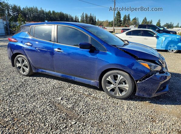 1N4AZ1CV7NC552288 2022 NISSAN LEAF Blue 