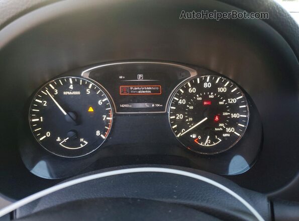 1N4BL3AP3GC152446 2016 NISSAN ALTIMA Gray Vista del cuadro de instrumentos