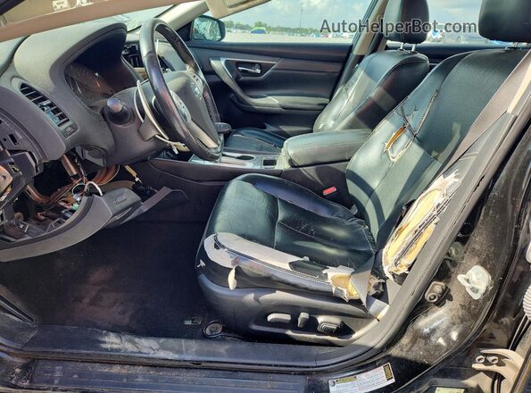 1N4BL3AP4HC143529 2017 NISSAN ALTIMA Black Вид салону спереду