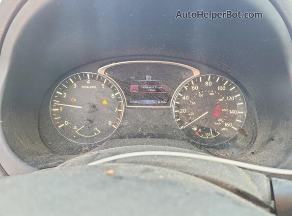 1N4BL3AP4HC143529 2017 NISSAN ALTIMA Black Вид щитка приладів