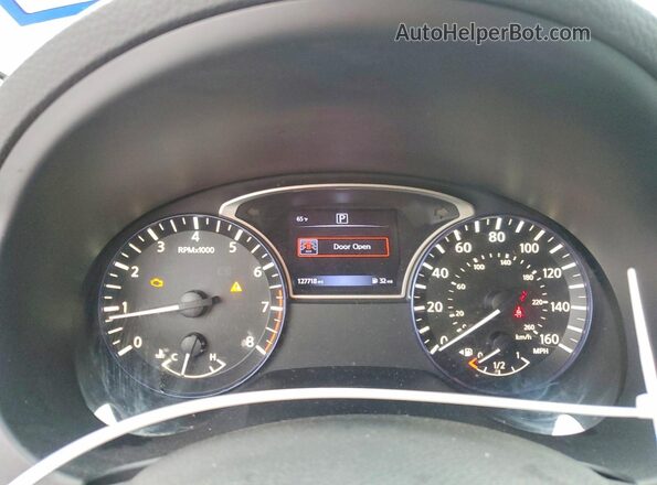 1N4BL3AP6HC186236 2017 NISSAN ALTIMA Charcoal Widok zestawu wskaźników