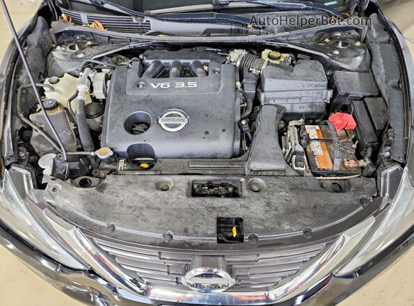 1N4BL3AP7GC155494 2016 NISSAN ALTIMA Черный Вид задней части салона