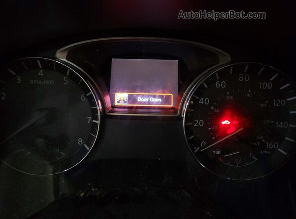 1N4BL3AP7GC155494 2016 NISSAN ALTIMA Черный Вид щитка приборов