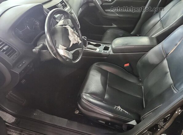 1N4BL3AP7GC155494 2016 NISSAN ALTIMA Черный Вид салона спереди