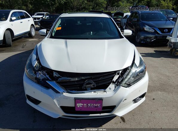 1N4BL3AP8GC262022 2016 NISSAN ALTIMA White Instrument cluster view