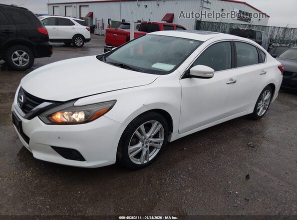 1N4BL3AP9GC122626 2016 NISSAN ALTIMA Белый Передняя левая четверть