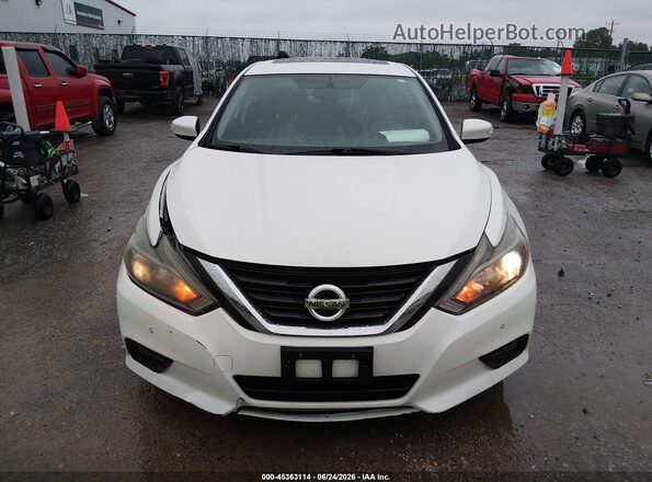 1N4BL3AP9GC122626 2016 NISSAN ALTIMA Белый Вид щитка приборов