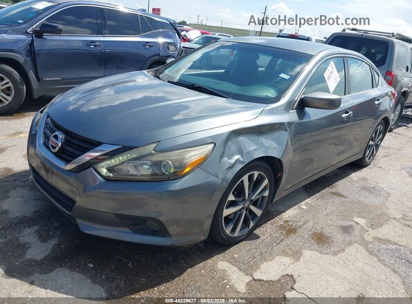 1N4BL3APXHC155717 2017 NISSAN ALTIMA Серый Передняя левая четверть