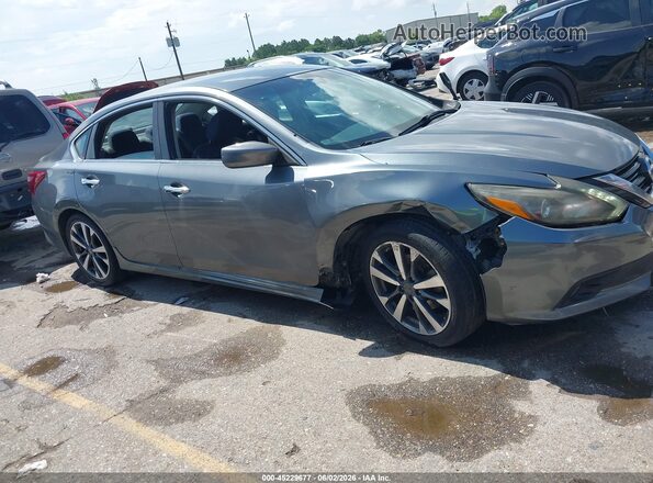 1N4BL3APXHC155717 2017 NISSAN ALTIMA Серый Вид щитка приборов