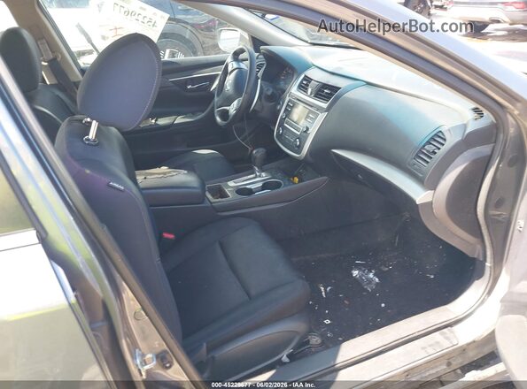 1N4BL3APXHC155717 2017 NISSAN ALTIMA Серый Вид салона спереди