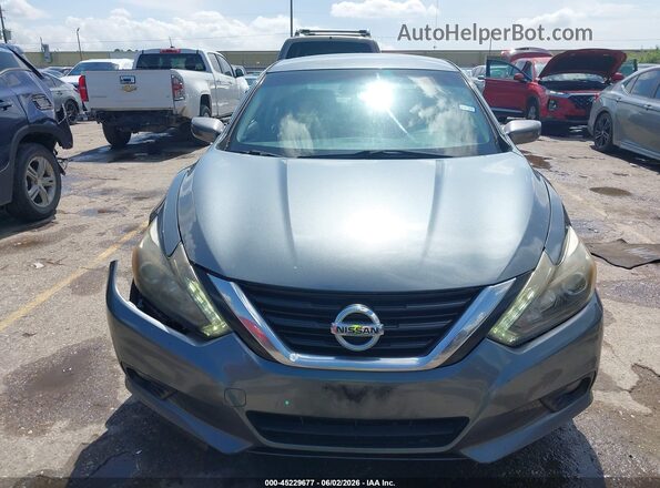 1N4BL3APXHC155717 2017 NISSAN ALTIMA Серый Вид панели приборов