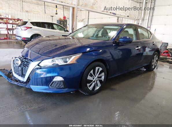 1N4BL4BV0KC174075 2019 NISSAN ALTIMA Black წინა მარცხენა ხედი სამი მეოთხედიდან