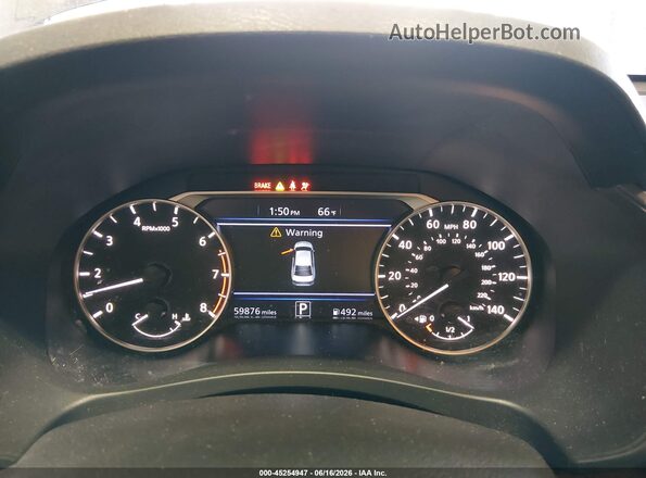 1N4BL4BV0KC174075 2019 NISSAN ALTIMA Black უკანა სავარძლების ხედი