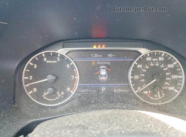 1N4BL4BV0KC213957 2019 NISSAN ALTIMA Черный Вид щитка приборов