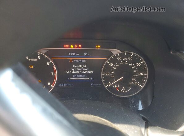 1N4BL4BV0KC230080 2019 NISSAN ALTIMA Gray Instrument cluster view