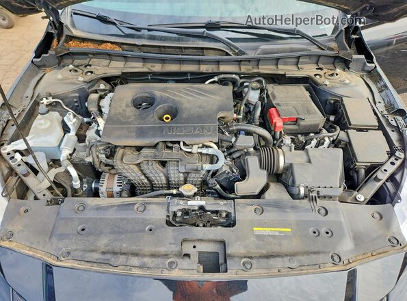 1N4BL4BV0LC165524 2020 NISSAN ALTIMA Black უკანა სალონის ხედი