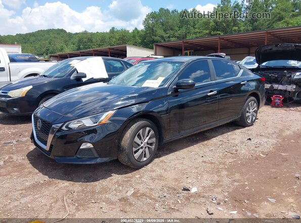 1N4BL4BV0LC232655 2020 NISSAN ALTIMA Black წინა მარცხენა ხედი სამი მეოთხედიდან