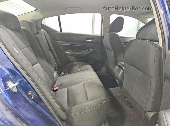1N4BL4BV0MN313290 2021 NISSAN ALTIMA Blue უკანა სავარძლების ხედი
