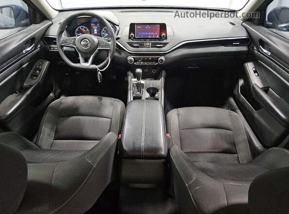 1N4BL4BV0MN313290 2021 NISSAN ALTIMA Blue წინა პანელის ხედი