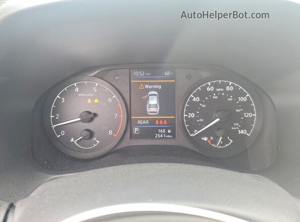 1N4BL4BV0SN413869 2025 NISSAN ALTIMA White Widok zestawu wskaźników