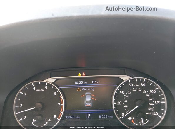 1N4BL4BV1KC222408 2019 NISSAN ALTIMA Gray Rear seats view