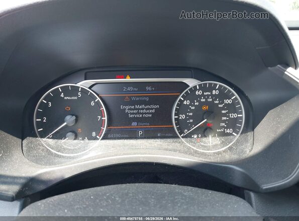 1N4BL4BV1LC139417 2020 NISSAN ALTIMA Silver Widok tylnych siedzeń