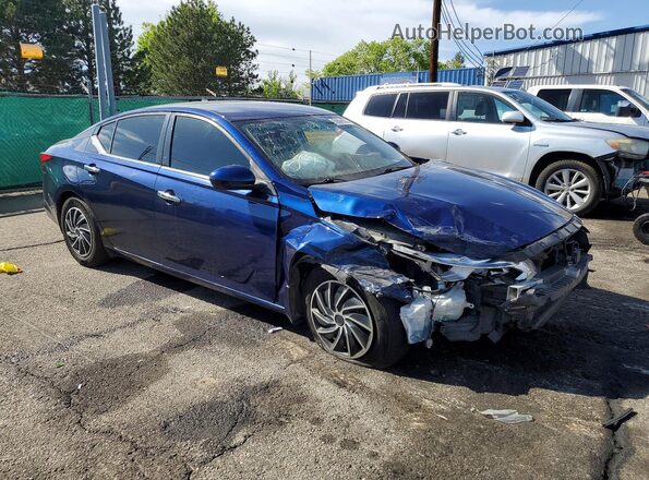 1N4BL4BV1LC265180 2020 NISSAN ALTIMA Синий Передняя правая четверть
