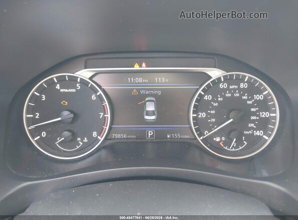 1N4BL4BV1LN312924 2020 NISSAN ALTIMA Серебряный Вид задних сидений