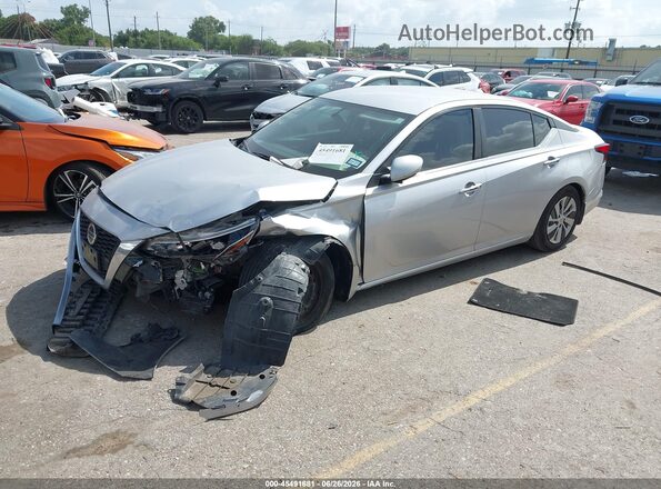 1N4BL4BV2KN310453 2019 NISSAN ALTIMA Silver Առջևի ձախ երեք քառորդ տեսարան