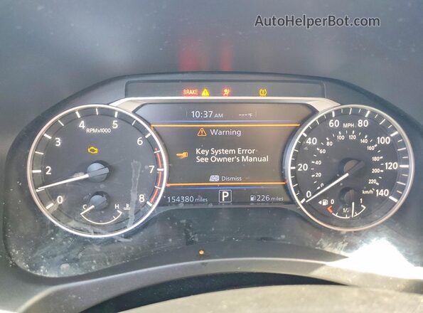 1N4BL4BV2LC131469 2020 NISSAN ALTIMA Black Vista del cuadro de instrumentos