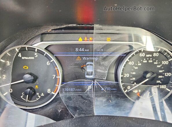 1N4BL4BV2LC202797 2020 NISSAN ALTIMA Серый Вид щитка приборов
