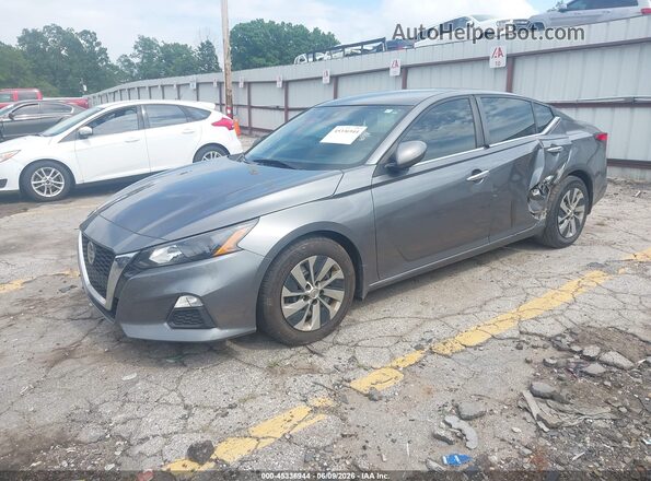 1N4BL4BV2NN340220 2022 NISSAN ALTIMA Gray Առջևի ձախ երեք քառորդ տեսարան