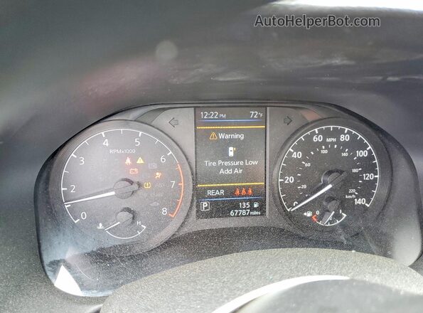 1N4BL4BV2PN411452 2023 NISSAN ALTIMA White ხელსაწყოთა პანელის ხედი
