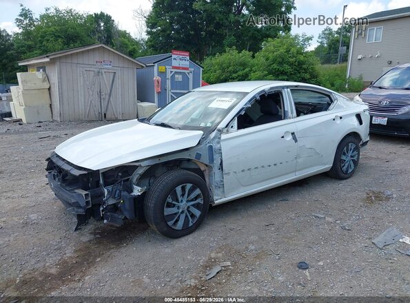 1N4BL4BV3KC128224 2019 NISSAN ALTIMA White Առջևի ձախ երեք քառորդ տեսարան