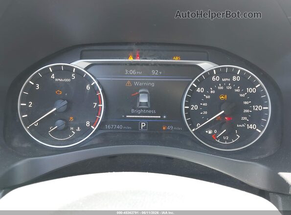 1N4BL4BV3KC154516 2019 NISSAN ALTIMA Серебряный Вид задних сидений