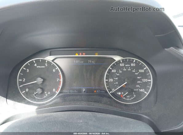 1N4BL4BV3LC113188 2020 NISSAN ALTIMA Белый Вид задних сидений