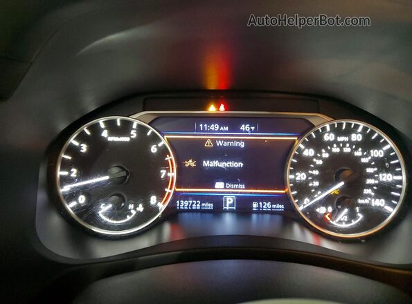 1N4BL4BV3LC247621 2020 NISSAN ALTIMA Silver Instrument cluster view