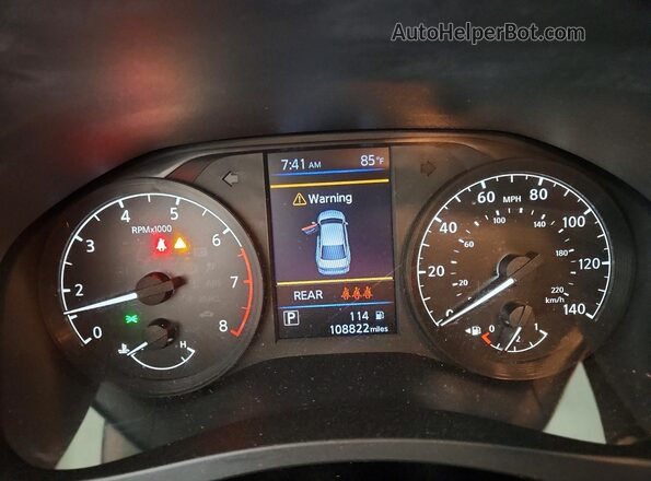 1N4BL4BV3PN347809 2023 NISSAN ALTIMA Gray Instrument cluster view
