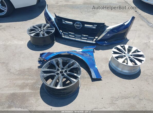 1N4BL4BV3PN411489 2023 NISSAN ALTIMA Blue ხელსაწყოთა პანელის ხედი