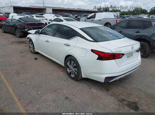 1N4BL4BV4KC105471 2019 NISSAN ALTIMA Белый Задняя левая четверть