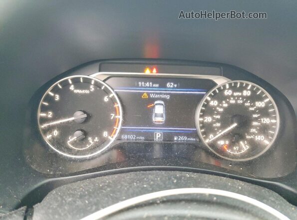 1N4BL4BV4KC217431 2019 NISSAN ALTIMA Gray Вид щитка приладів