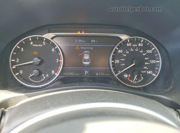 1N4BL4BV4LC192841 2020 NISSAN ALTIMA Серебряный Вид щитка приборов
