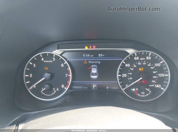 1N4BL4BV4LC224140 2020 NISSAN ALTIMA Silver Vista de los asientos traseros