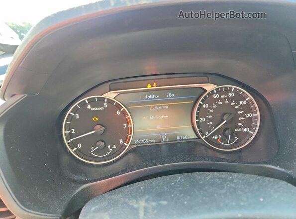 1N4BL4BV5KC135742 2019 NISSAN ALTIMA Gray Սարքավորումների վահանակի տեսք