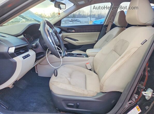 1N4BL4BV5KC141105 2019 NISSAN ALTIMA Black Вид салону спереду