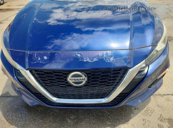 1N4BL4BV5KC206986 2019 NISSAN ALTIMA Blue Vista interior trasera