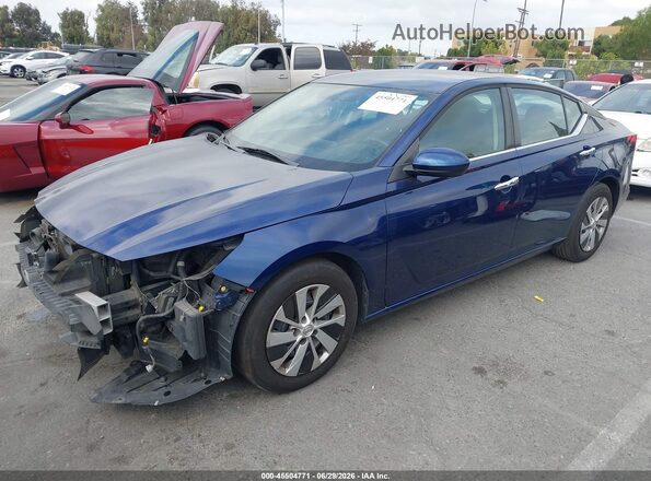 1N4BL4BV5KC207068 2019 NISSAN ALTIMA Blue წინა მარცხენა ხედი სამი მეოთხედიდან