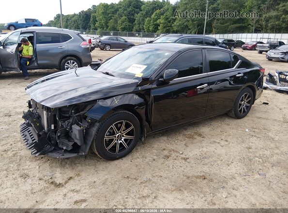 1N4BL4BV5KC240877 2019 NISSAN ALTIMA Black Առջևի ձախ երեք քառորդ տեսարան